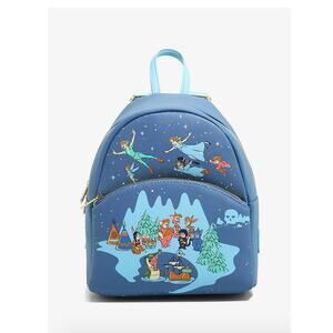 Loungefly Disney Peter Pan Neverland Mini Backpack